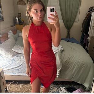 Red Cocktail Dress